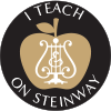 I teach on Steinway