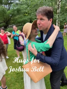 Hugs for Joshua Bell